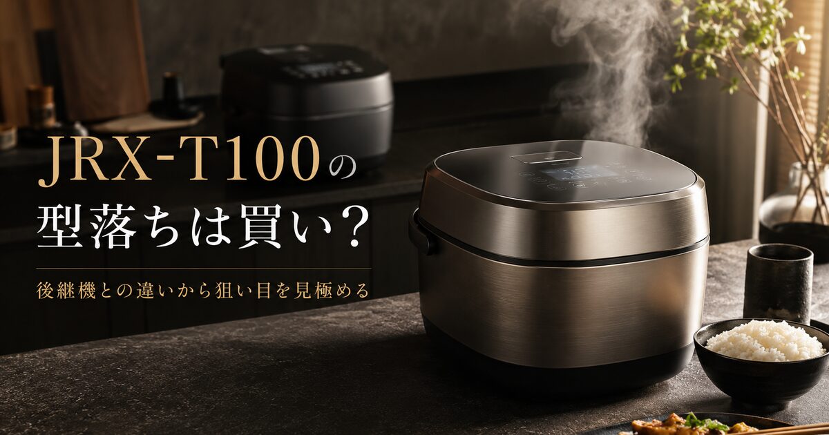 JRX-T100の型落ちは買いか迷う判断基準7つ｜後継機との違いから狙い目を見極める！